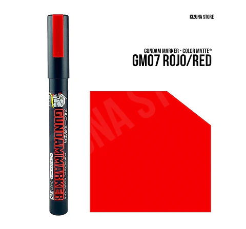 GM07 - Gundam Marker Rojo - Red