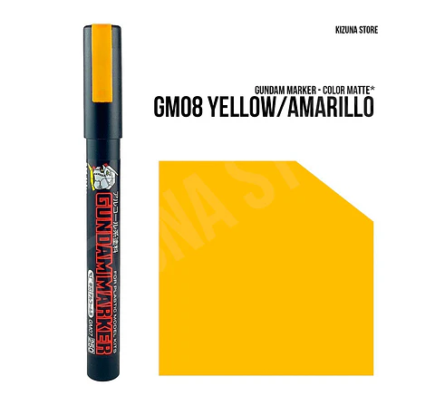 GM08 - Gundam Marker Amarillo - Yellow