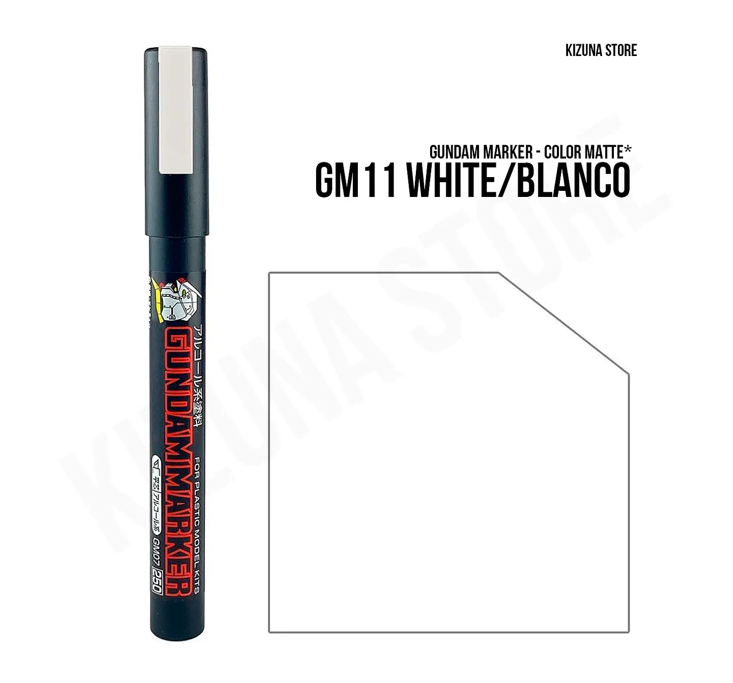 GM11 - Gundam Marker Blanco - White 1