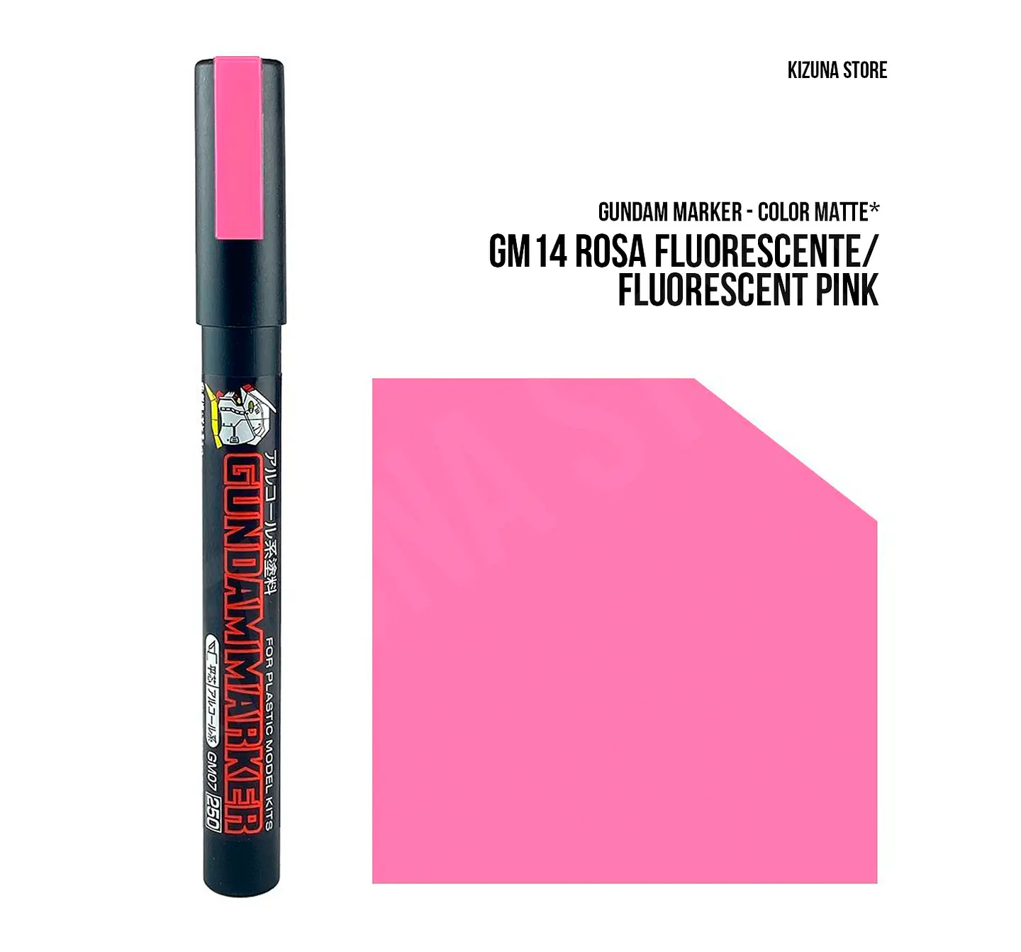 GM14 - Gundam Marker Rosa Fluorescente - Fluorescent Pink 1