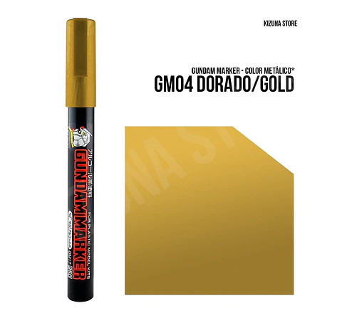 GM04 - Gundam Marker Dorado - Gold