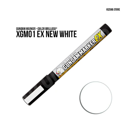 XGM01 - Gundam Marker EX New White