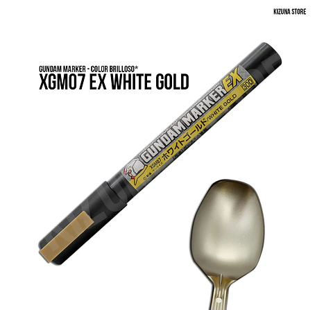 XGM07 - Gundam Marker EX White Gold