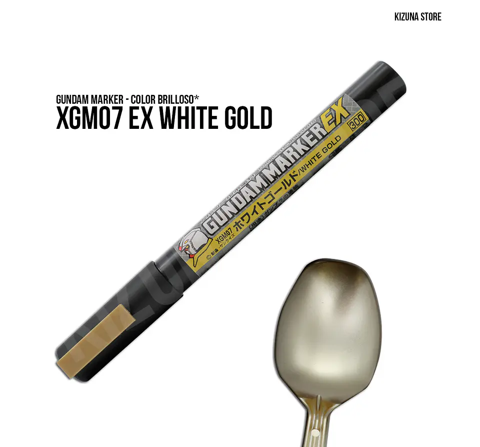 XGM07 - Gundam Marker EX White Gold 1