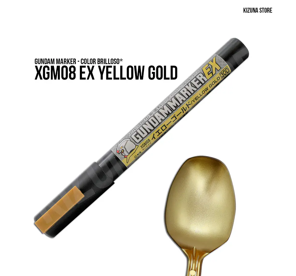 XGM08 - Gundam Marker EX Yellow Gold 1