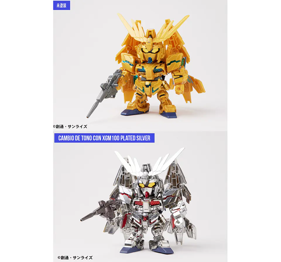 XGM100 - Gundam Marker EX Plated Silver 2