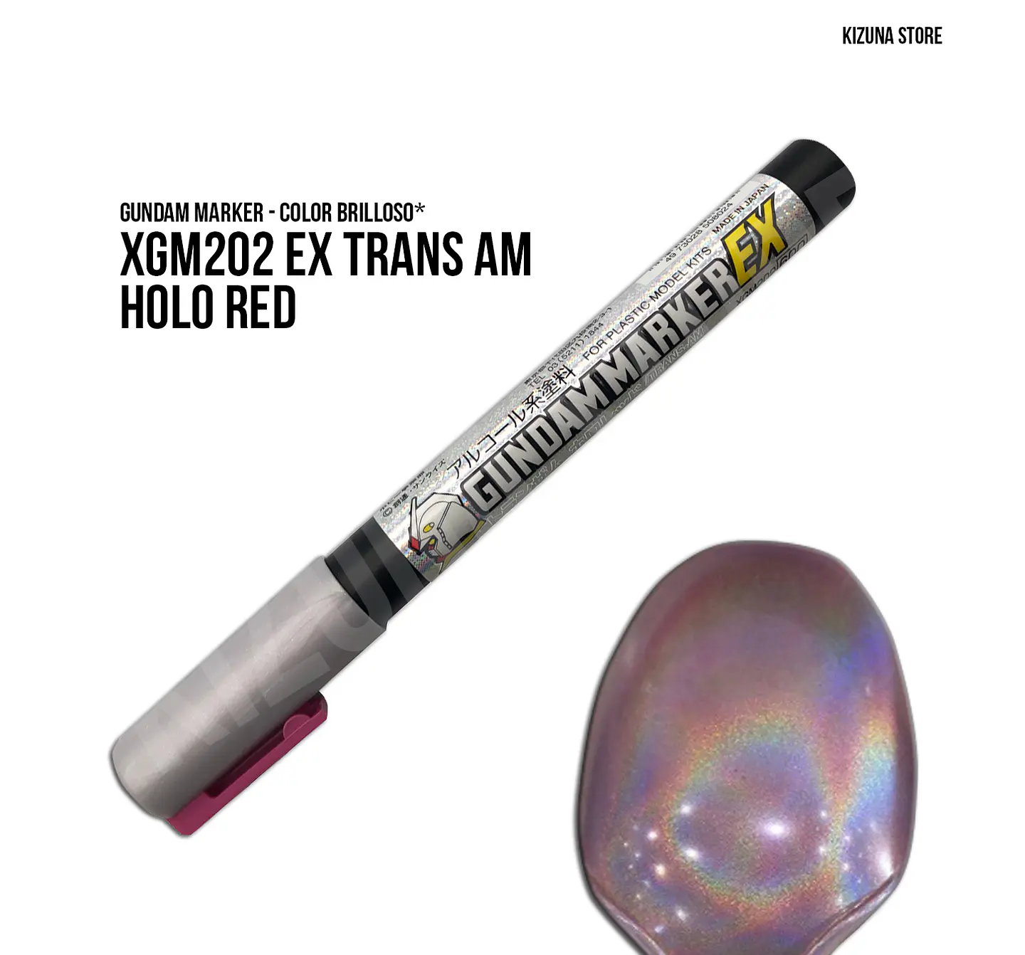 XGM202 - Gundam Marker EX Trans Am Holo Red 1