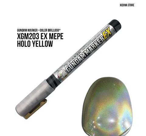 XGM203 - Gundam Marker EX MEPE Holo Yellow