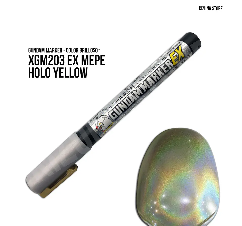 XGM203 - Gundam Marker EX MEPE Holo Yellow 1