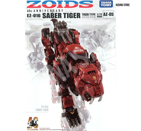 Az-05 Saber Tiger 40th Aniversario - Motorizado