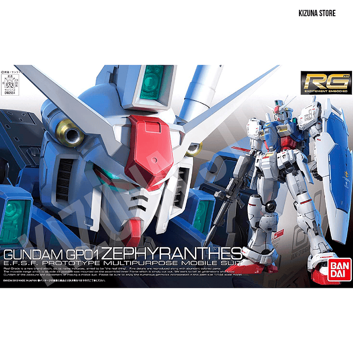 #12 RG Gundam GP01 Zephyrantes 1