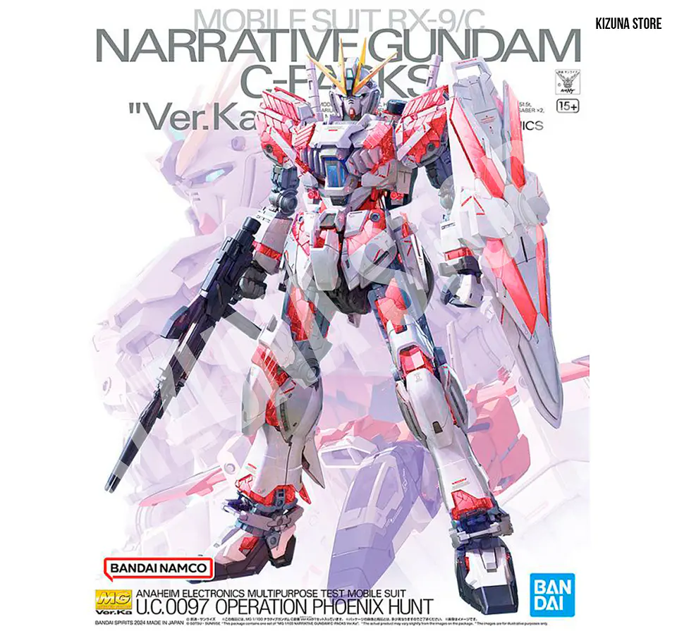 MG Gundam Narrative C-Packs 1