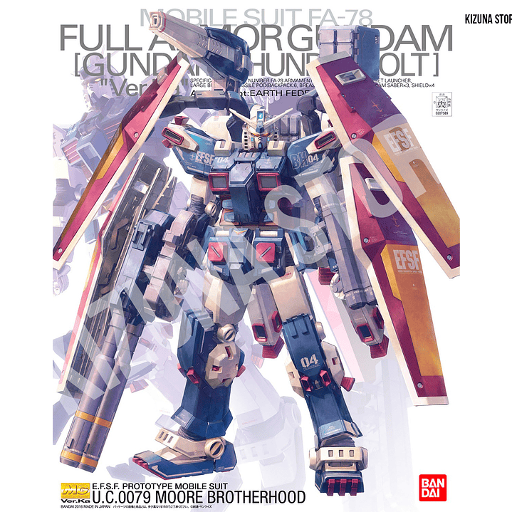 MG Full Armor Gundam Thunderbolt 1