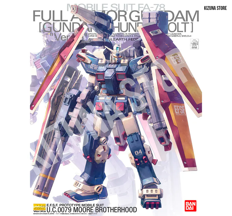 MG Full Armor Gundam Thunderbolt 1