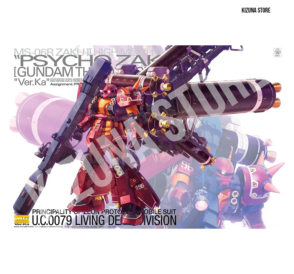MG Psycho Zaku (Thunderbolt) 1