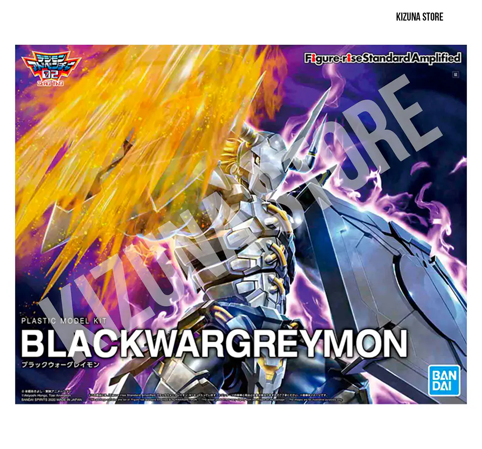 Figure Rise Amplified Blackwargreymon 2