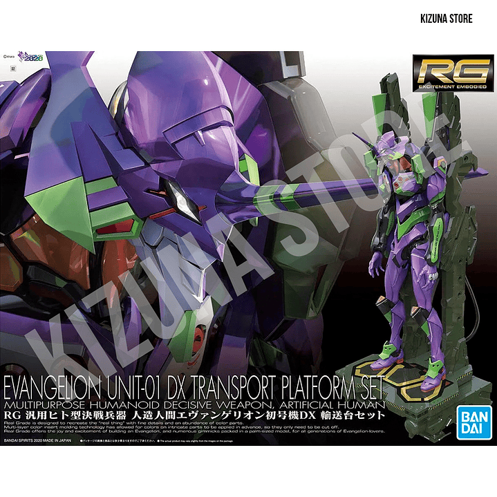 RG Evangelion 01 DX Transport Platform Set 1
