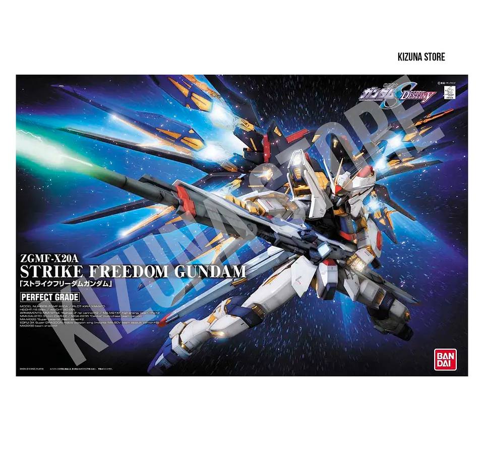 PG Strike Freedom Gundam 1