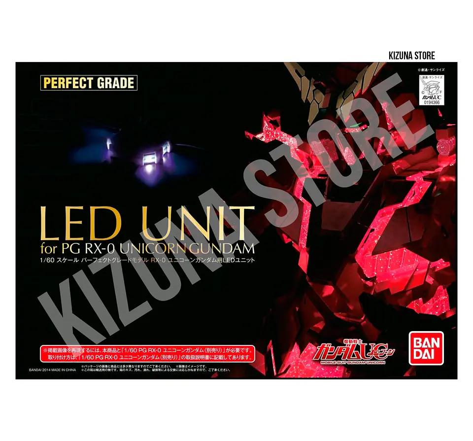 LED's para PG Unicorn Gundam 1
