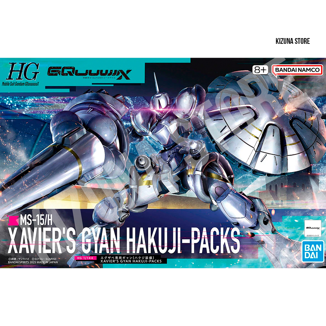 HG MS-15/H Xavier's Gyan Hakuji-Packs 1