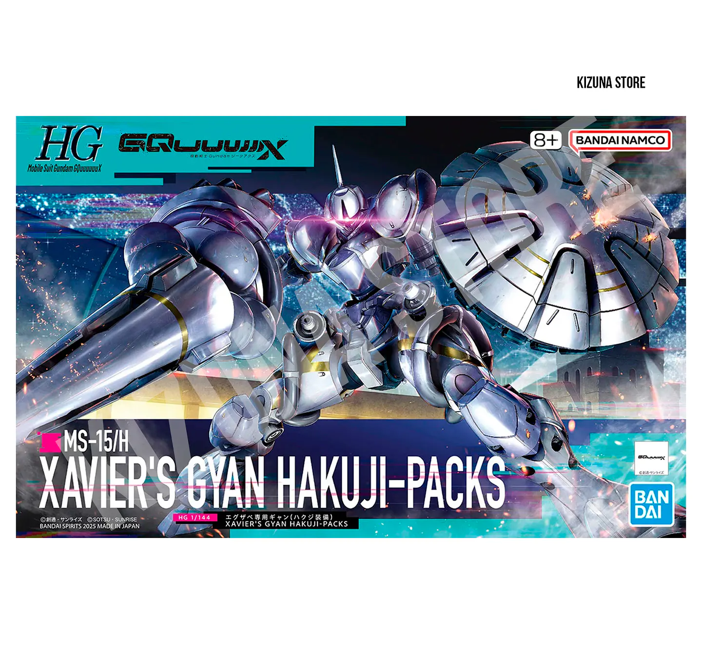 HG MS-15/H Xavier's Gyan Hakuji-Packs 2