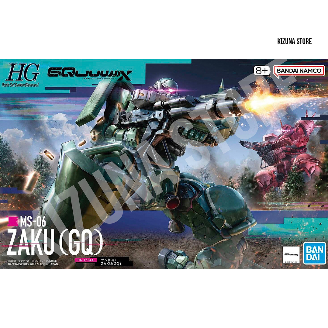 HG MS-06 Zaku (GQ) 1
