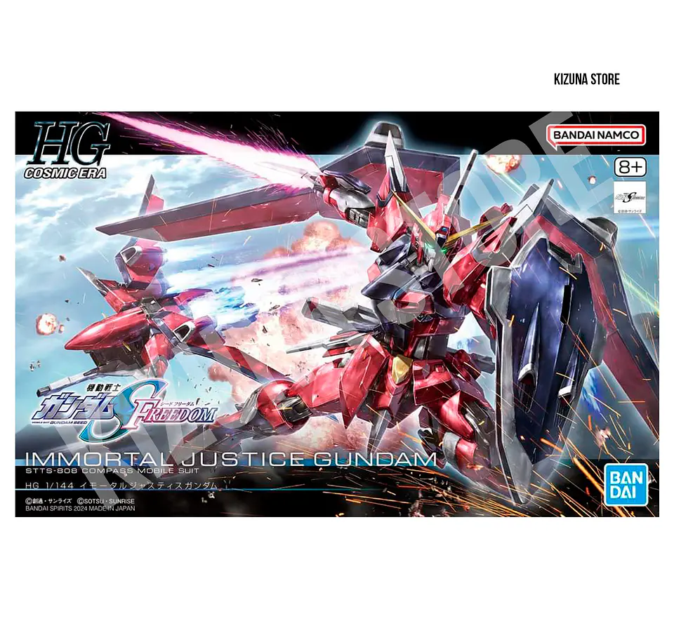 HG Immortal Justice Gundam 1