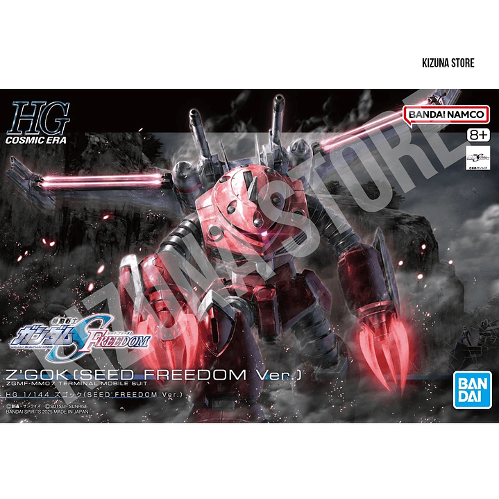 HG ZGMF-MM07 Z'Gok (Gundam Seed Version) 1