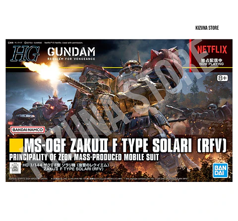 HG Zaku II F Type Solari