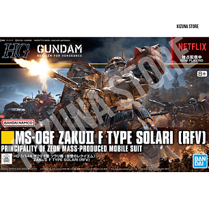 HG Zaku II F Type Solari