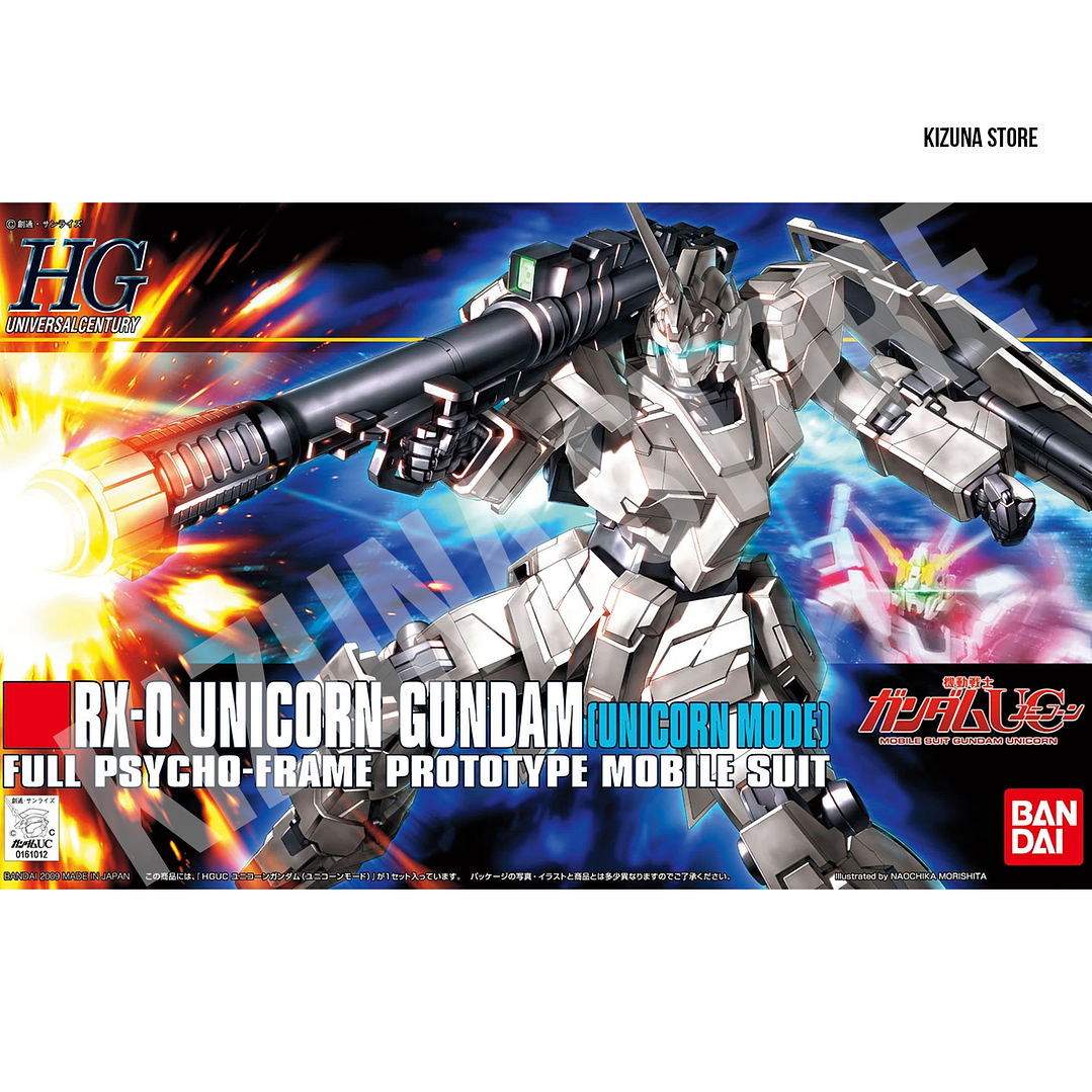 HG Unicorn Gundam (Unicorn Mode) 1