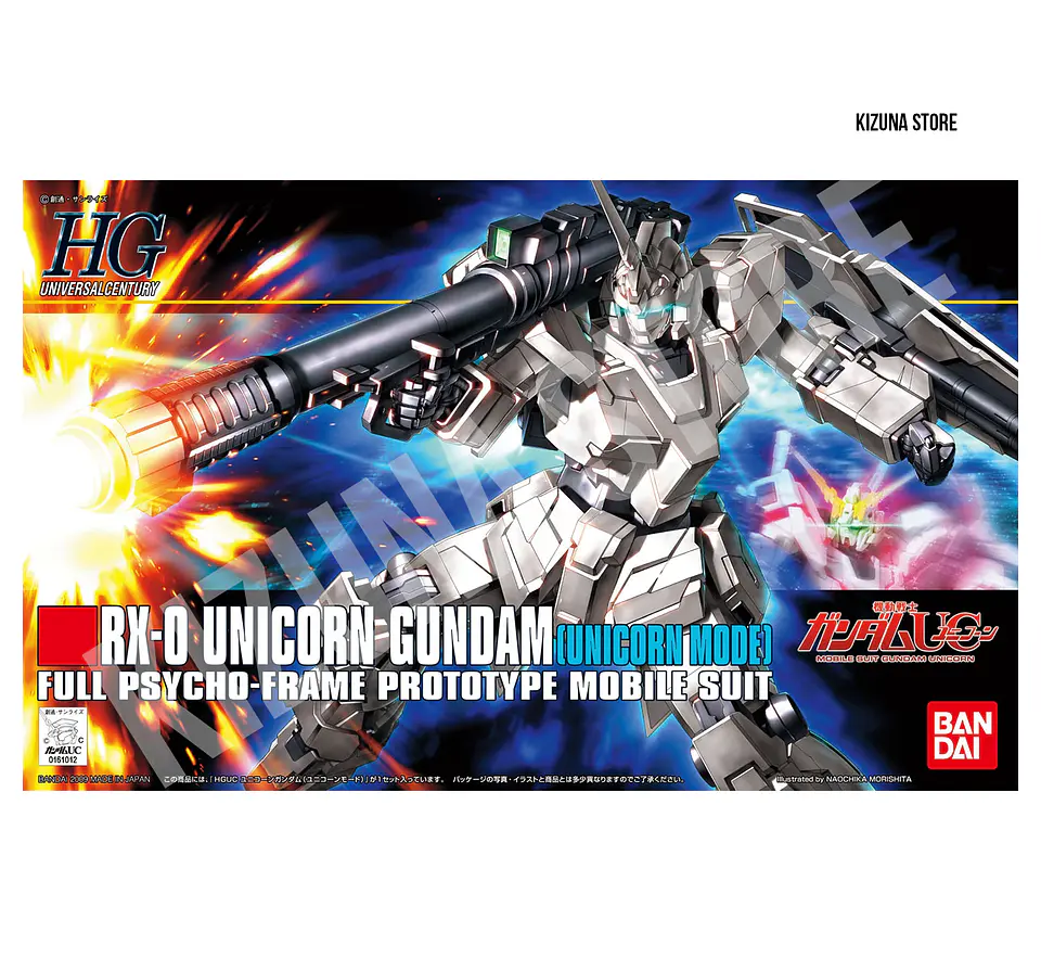 HG Unicorn Gundam (Unicorn Mode) 1