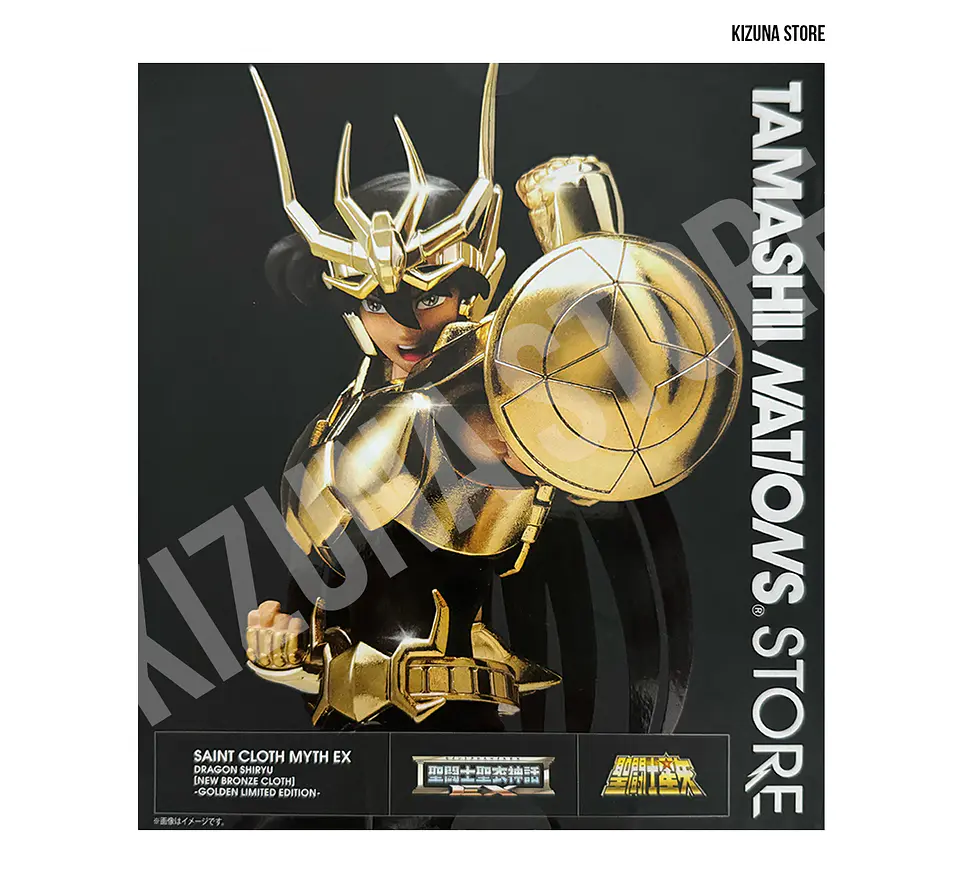 Myth Cloth Ex Dragon Shiryu v2 Golden 2