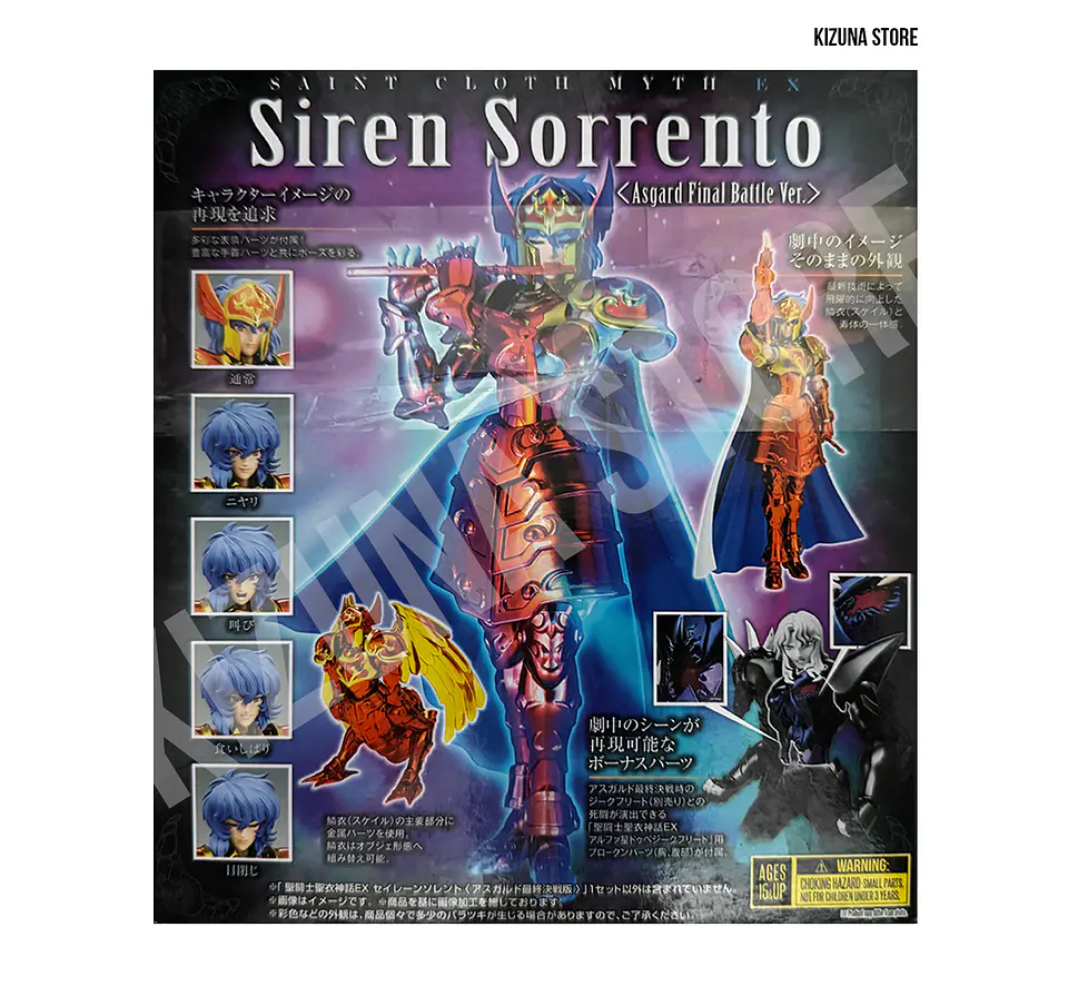Myth Cloth Ex Siren Sorrento -Asgard Final Battle Ver-  2