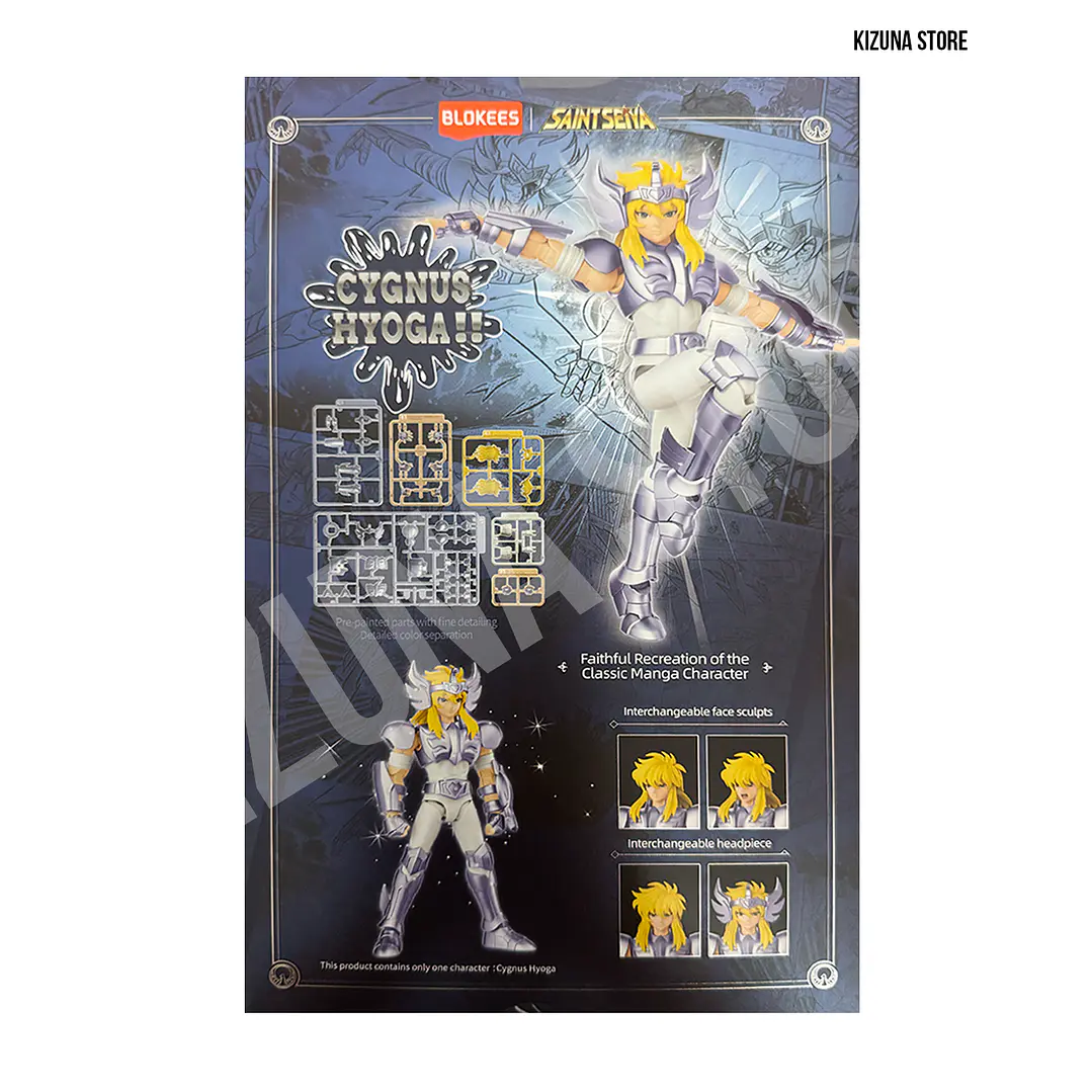 Saint Seiya Champion Class 07 Cisne Hyoga Model Kit 2