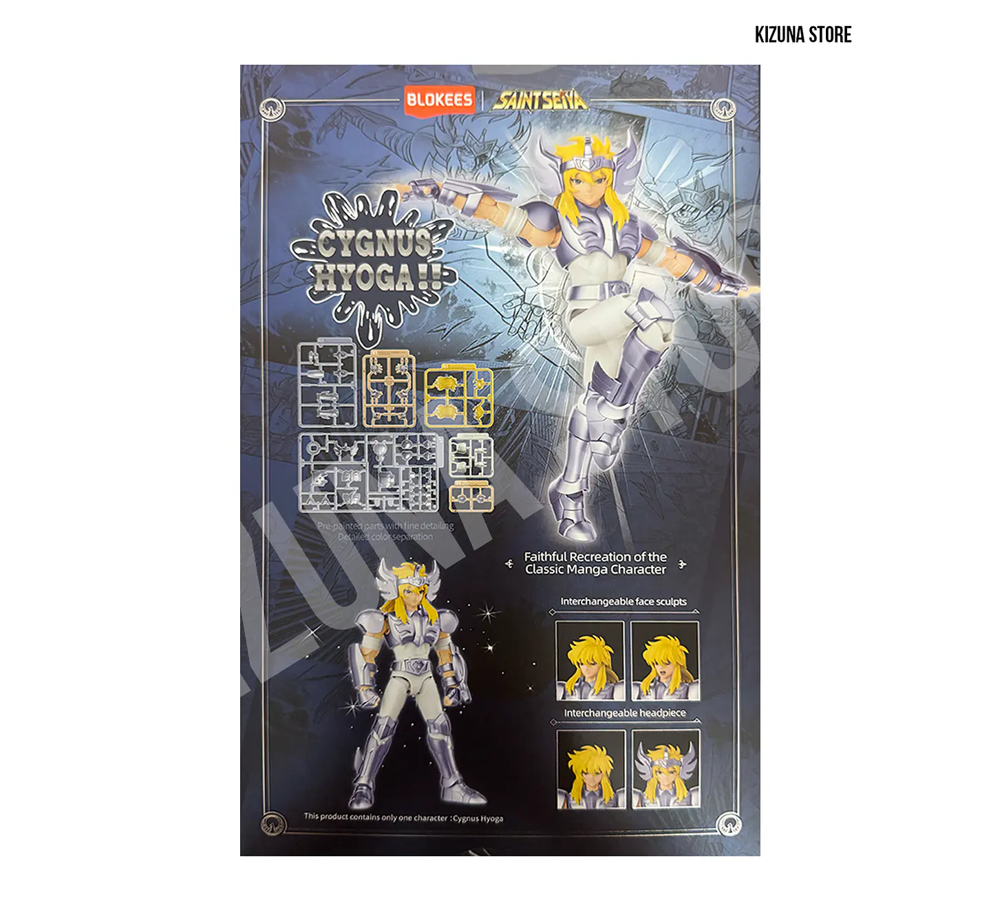 Saint Seiya Champion Class 07 Cisne Hyoga Model Kit 3
