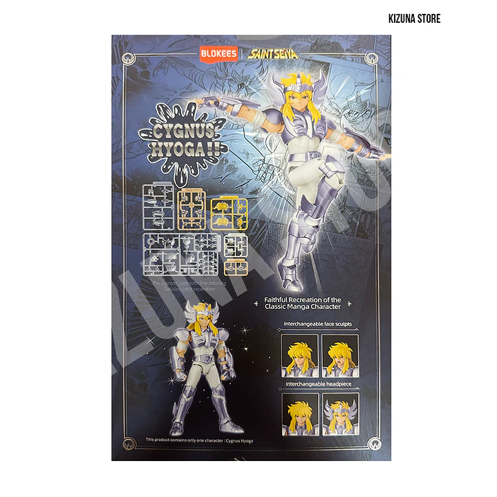 Saint Seiya Champion Class 07 Cisne Hyoga Model Kit 2