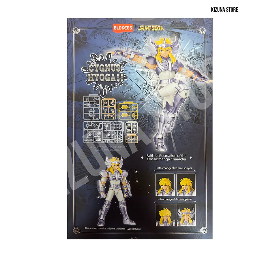 Saint Seiya Champion Class 07 Cisne Hyoga Model Kit 3