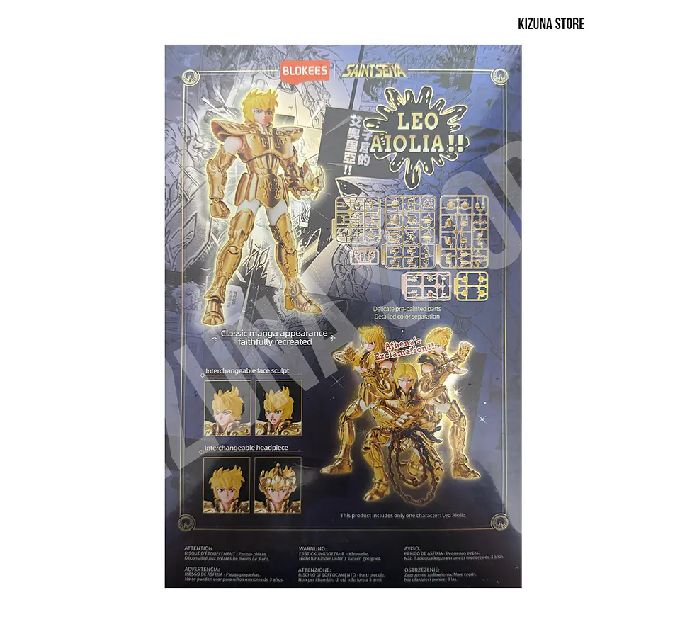 Saint Seiya Champion Class Leo Aiolia / Aioria 3