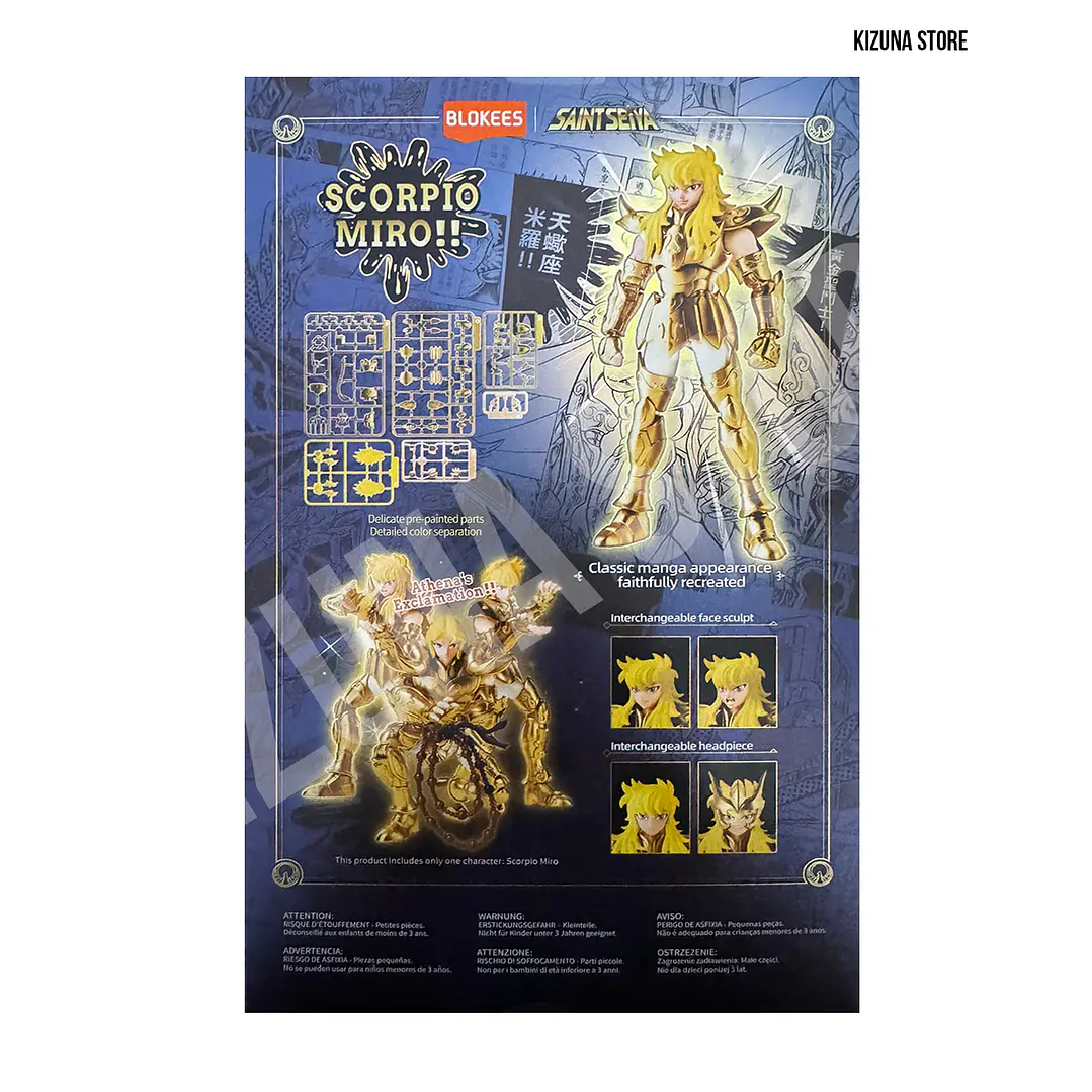 Saint Seiya Champion Class Scorpio Milo 2