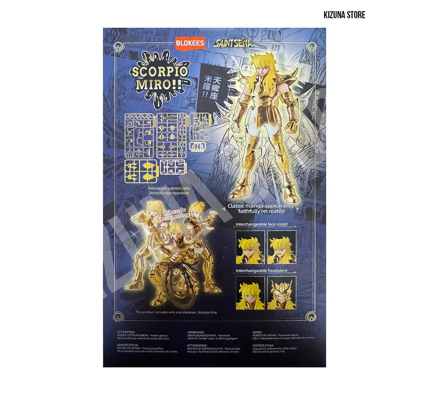 Saint Seiya Champion Class Scorpio Milo 4