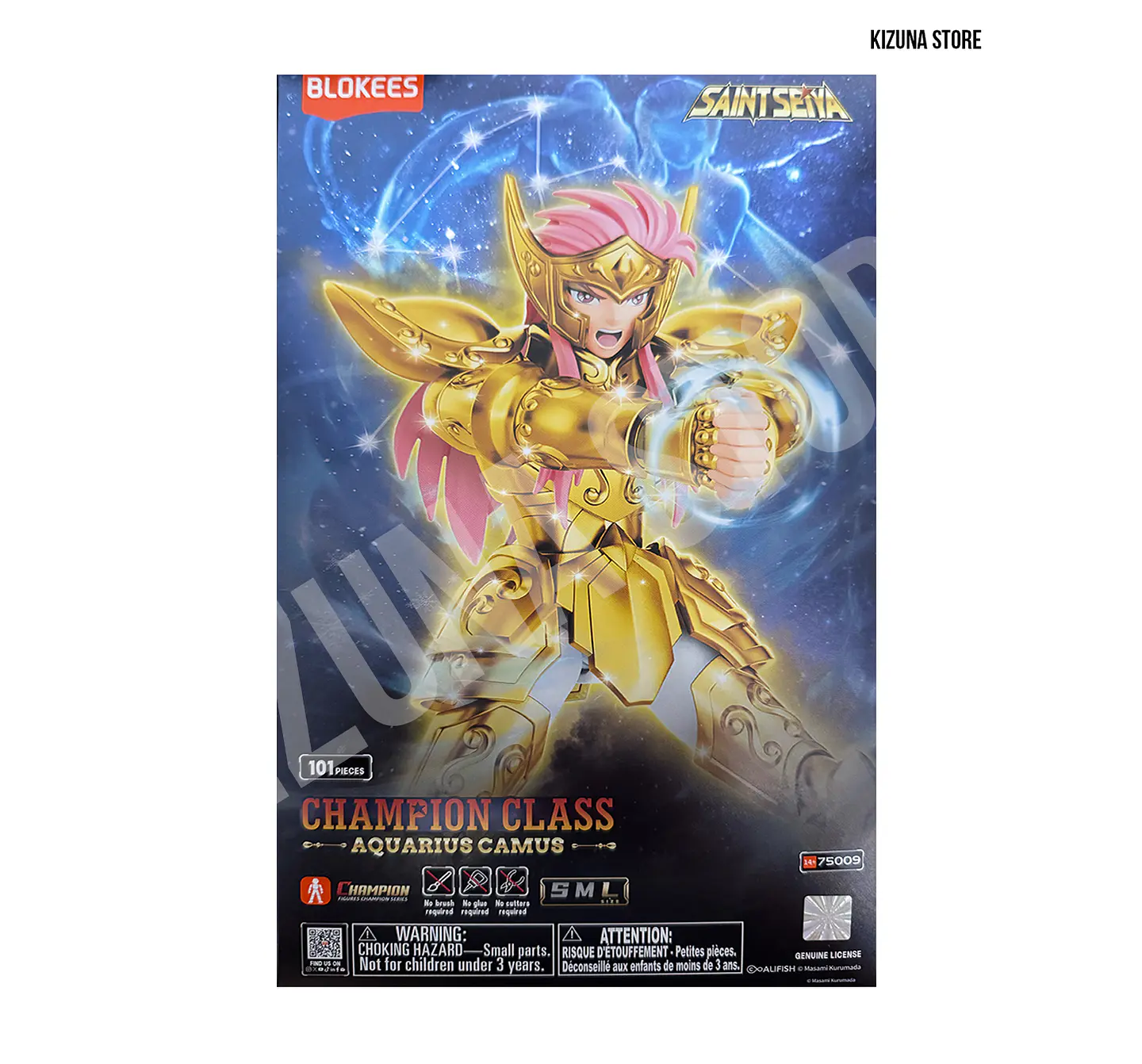 Saint Seiya Champion Class Camus Acuario 2
