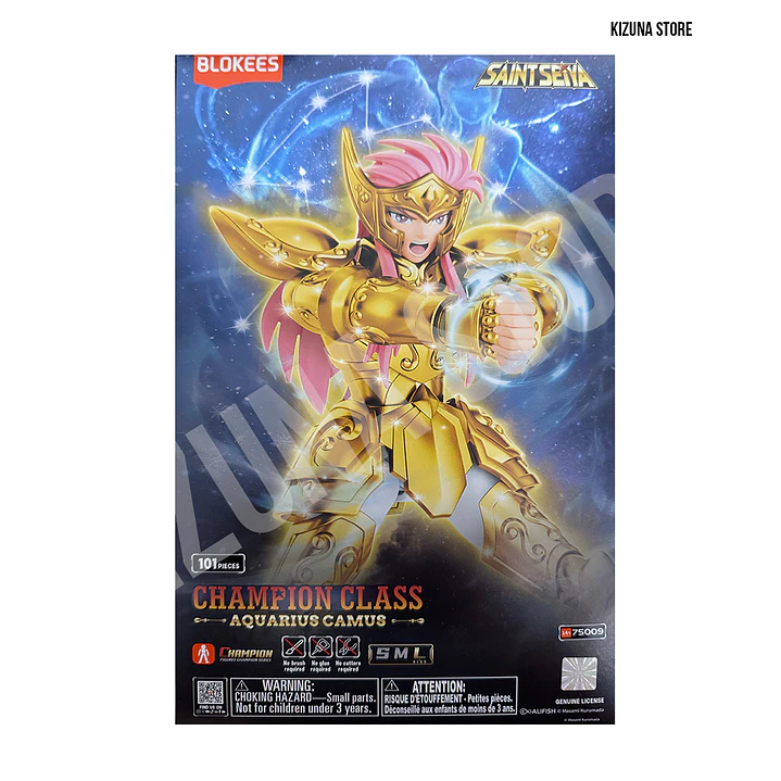 Saint Seiya Champion Class Camus Acuario 1