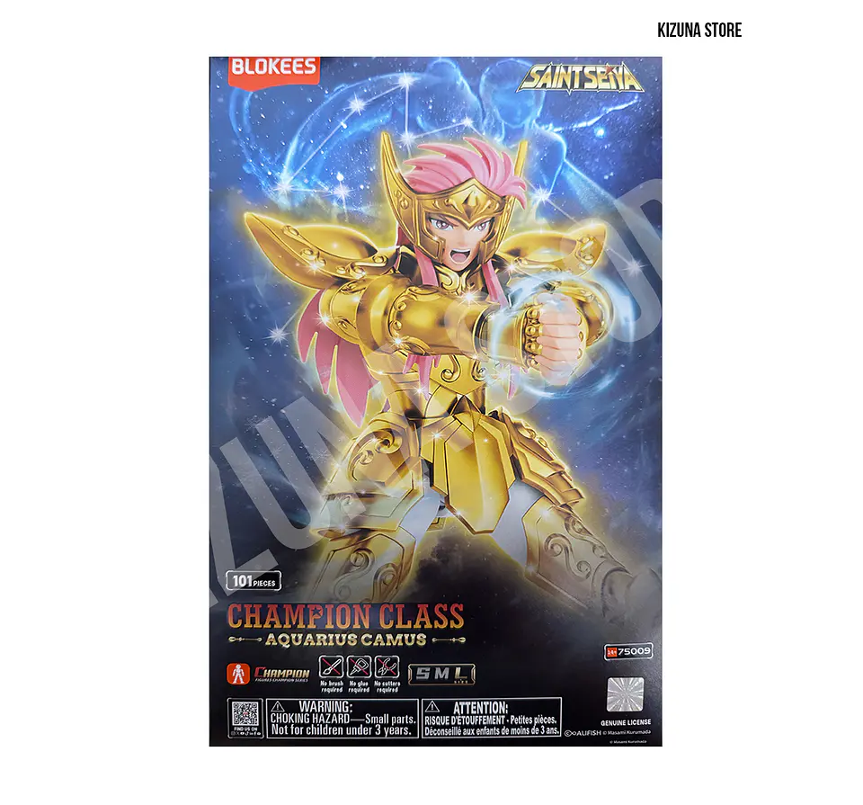 Saint Seiya Champion Class Camus Acuario 2