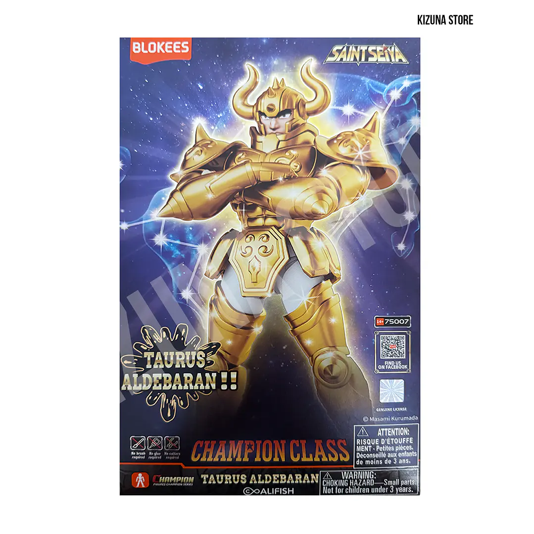 Saint Seiya Champion Class Tauro Aldebarán 1