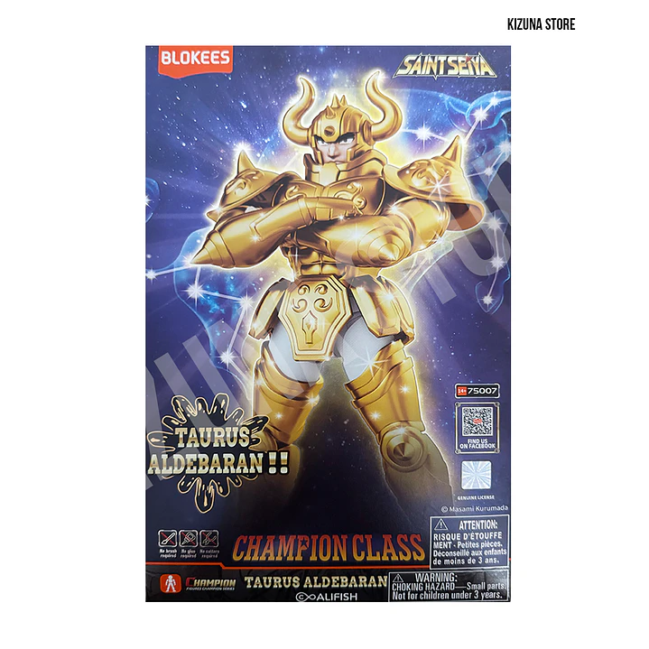 Saint Seiya Champion Class Tauro Aldebarán 1