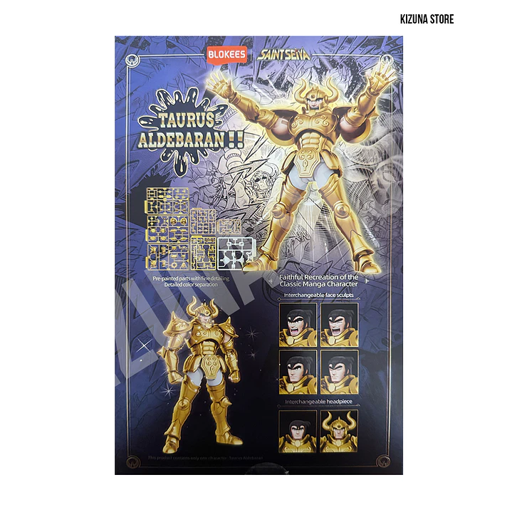 Saint Seiya Champion Class Tauro Aldebarán 2