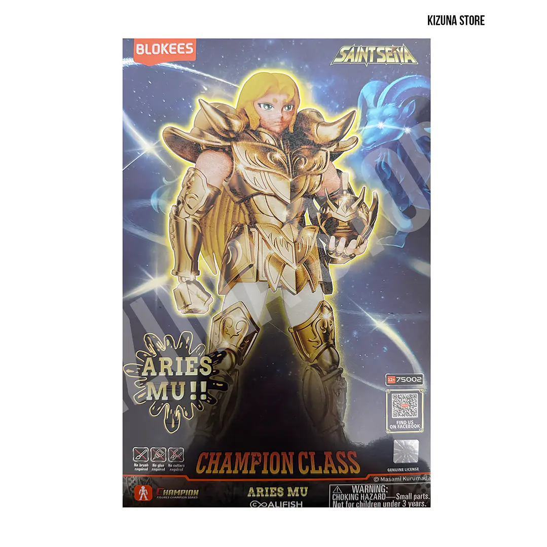 Saint Seiya Champion Class Aries Mu 1