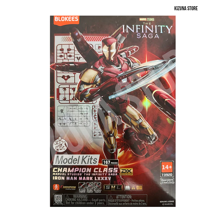 Marvel Infinity Saga Champion Class CC01EX Iron Man MK85 EX / LED 1