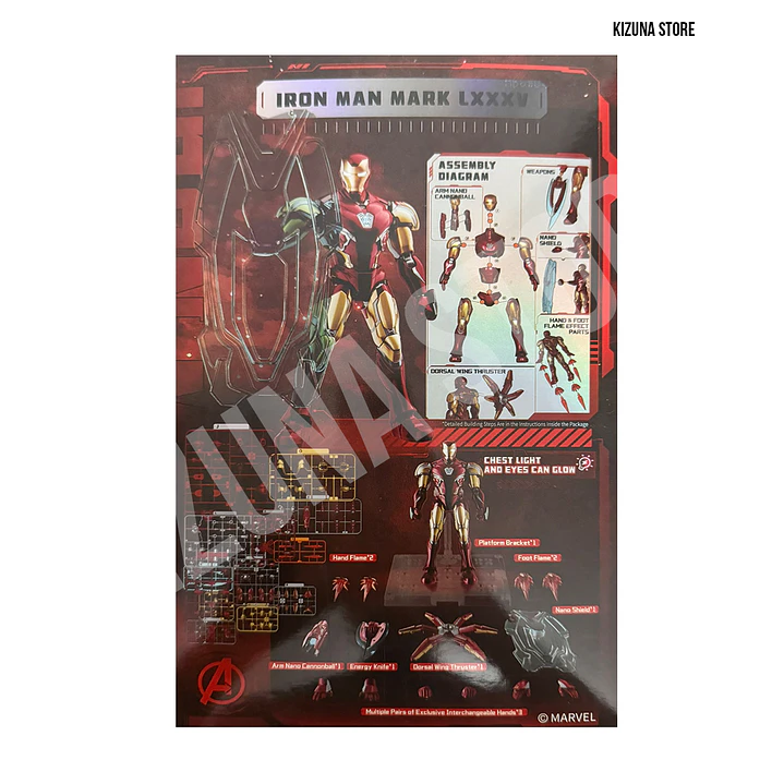 Marvel Infinity Saga Champion Class CC01EX Iron Man MK85 EX / LED 2